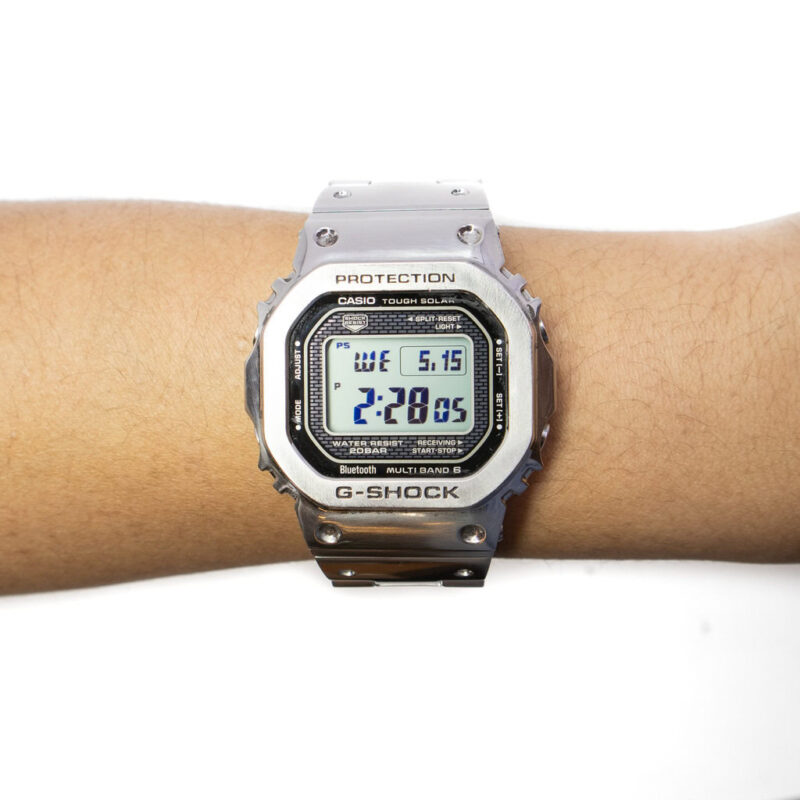 Casio G-Shock GMW-B5000 Tough Solar Watch + Box Books & Card #62823