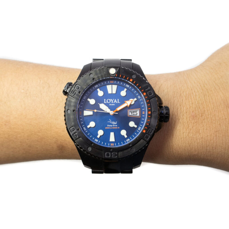 Loyal Deep Dive 24G210 Black Watch RRP $899 - in Box #63745