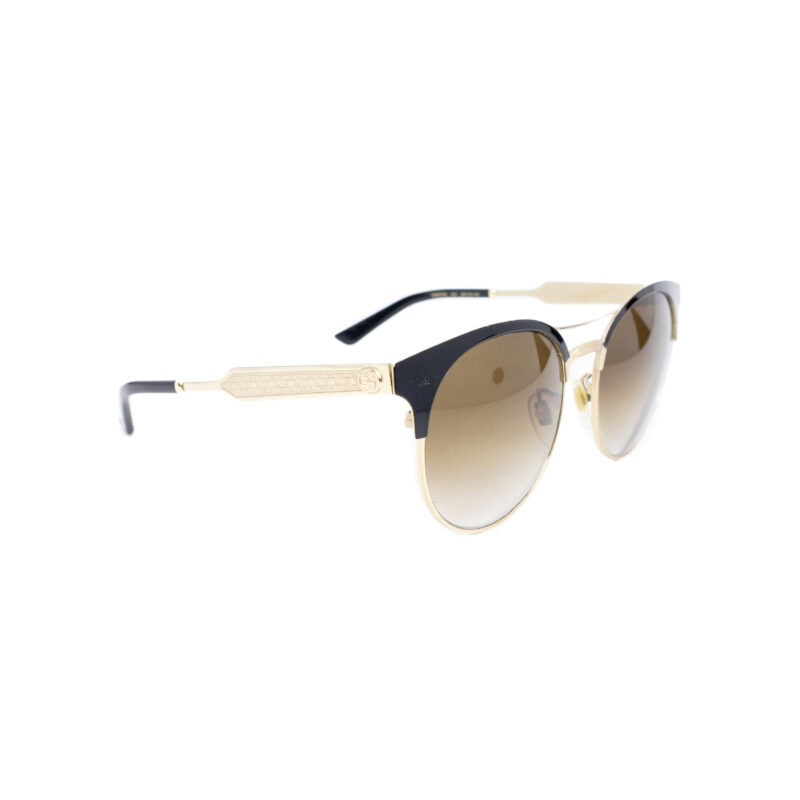 Gucci Sunglasses / Frames GG0075S Gold & Black *READ DESCRIPTION* #62335
