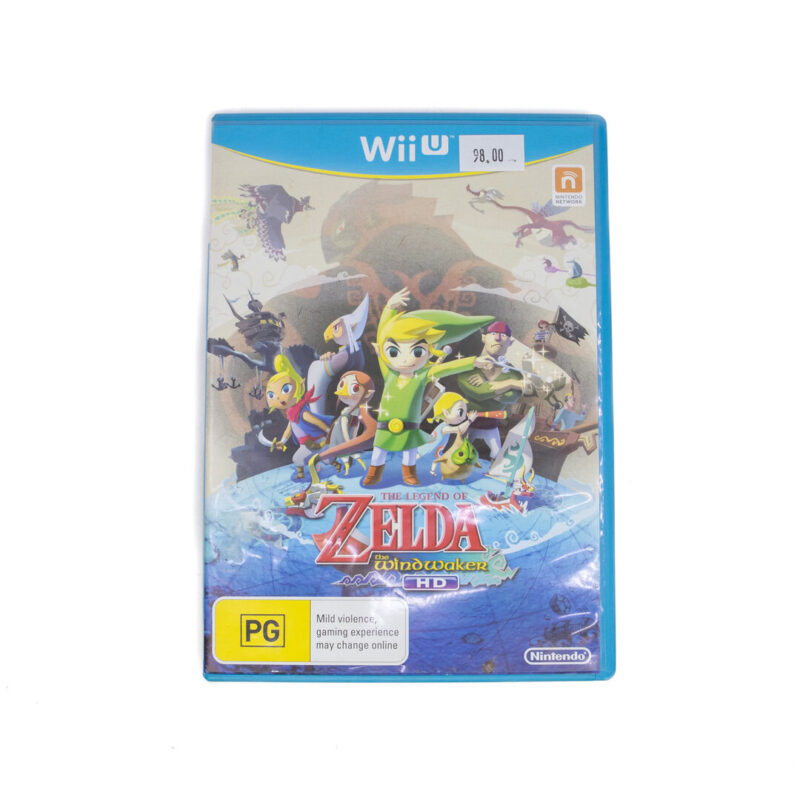 The Legend Of Zelda Windwaker Wind Waker HD PAL Nintendo Wii U #60166