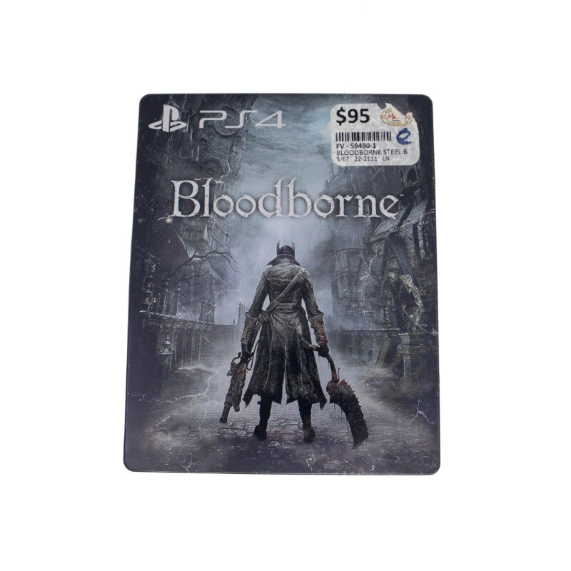 Bloodborne Steel Book Limited Edition - Sony Playstation 4 Ps4 Game #59490-1