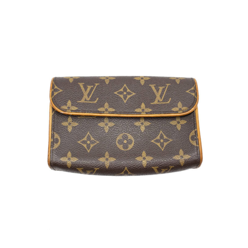 Louis Vuitton Florentine Pochette Monogram Canvas Belt Bag C/2001 + COA #63138