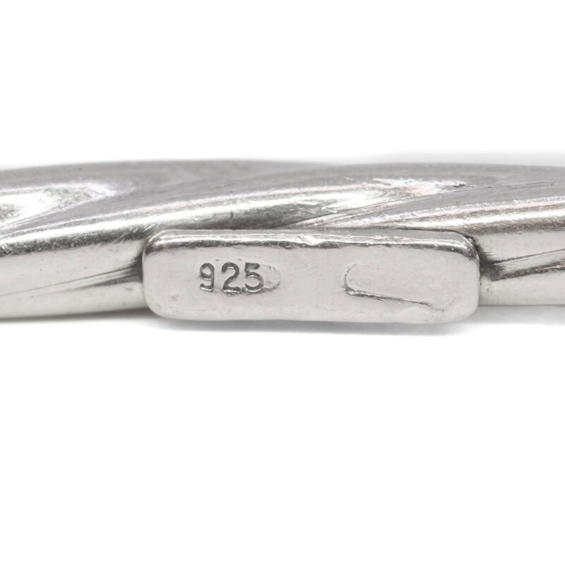 Sterling Silver Round Bangle 63mm #63303