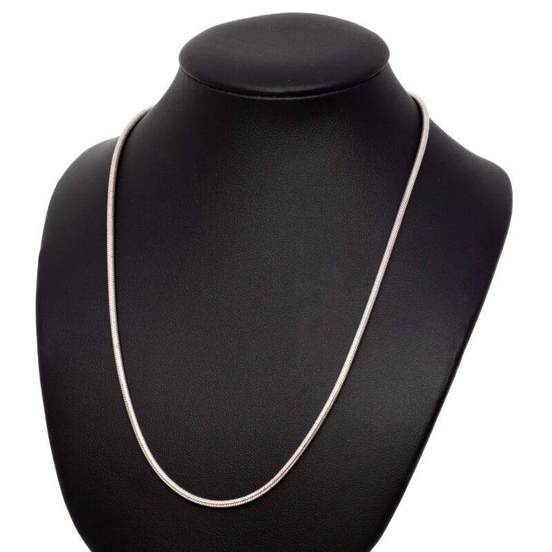 Sterling Silver Snake Chain Necklace 46cm #62343
