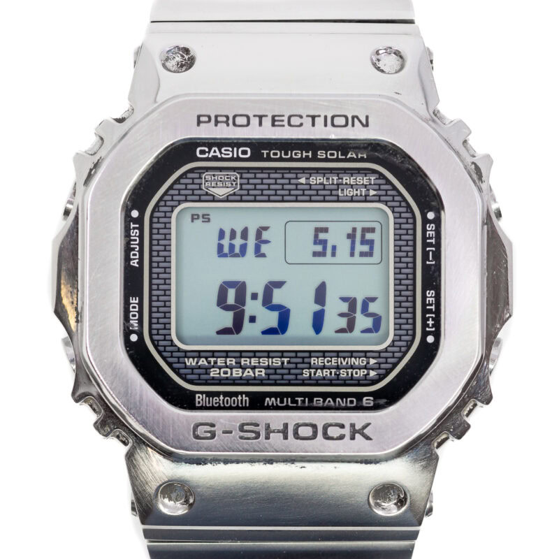 Casio G-Shock GMW-B5000 Tough Solar Watch + Box Books & Card #62823