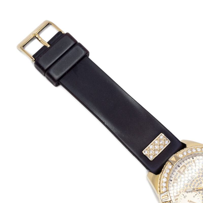 Guess Lady Frontier W1160L1 Crystal Black & Gold Watch #63181