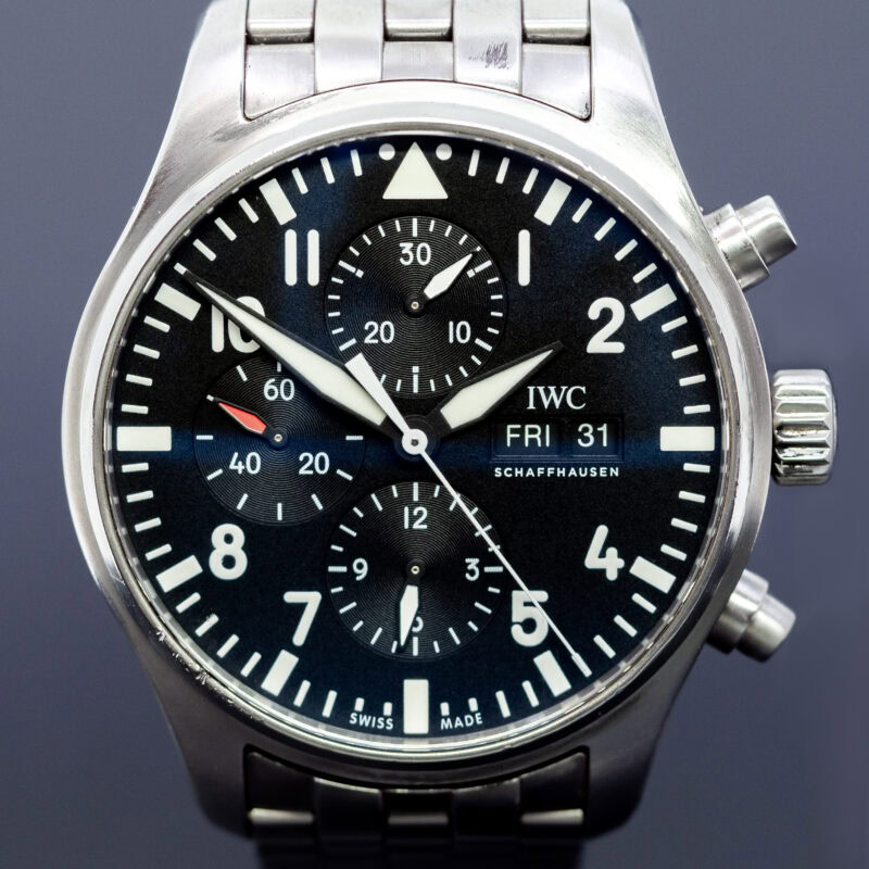 IWC Pilot's Chronograph Watch IW377710 #63285