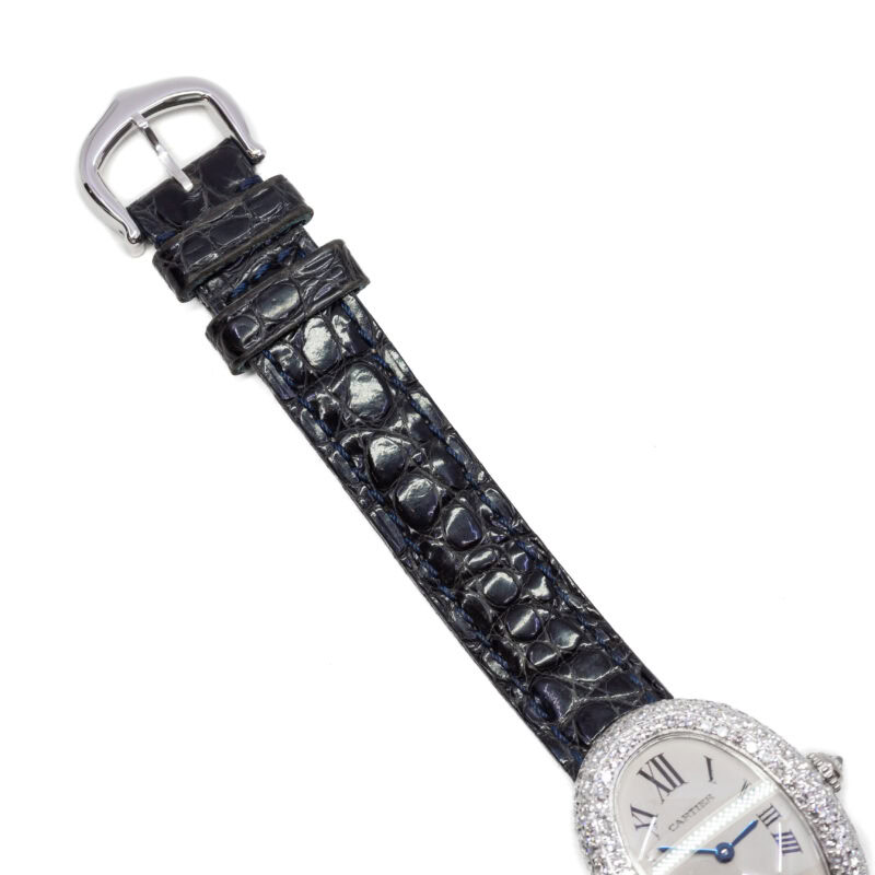 Cartier Baignoire 18ct Gold & Diamond 1955 Watch (Serviced by Cartier) + Certificate #35078-1