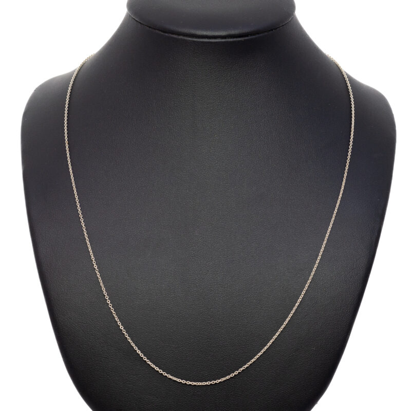 Tiffany & Co. Sterling Silver Elsa Peretti Chain Necklace 47cm #63542