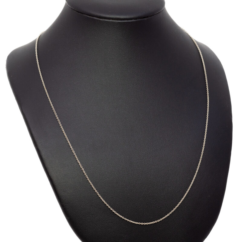 Tiffany & Co. Sterling Silver Elsa Peretti Chain Necklace 47cm #63542