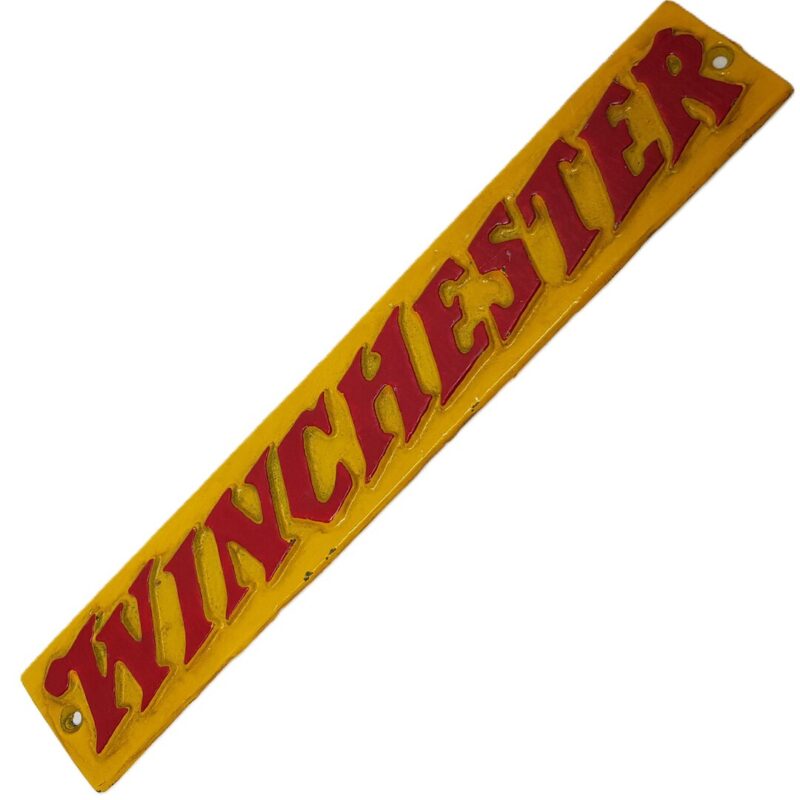 Winchester Cast Iron Sign / Plaque #59118