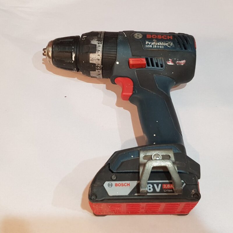 Bosch Cordless Brushless Drill Driver GSB 18V-EC Professional + Charger & 2.0AH Battery #63444