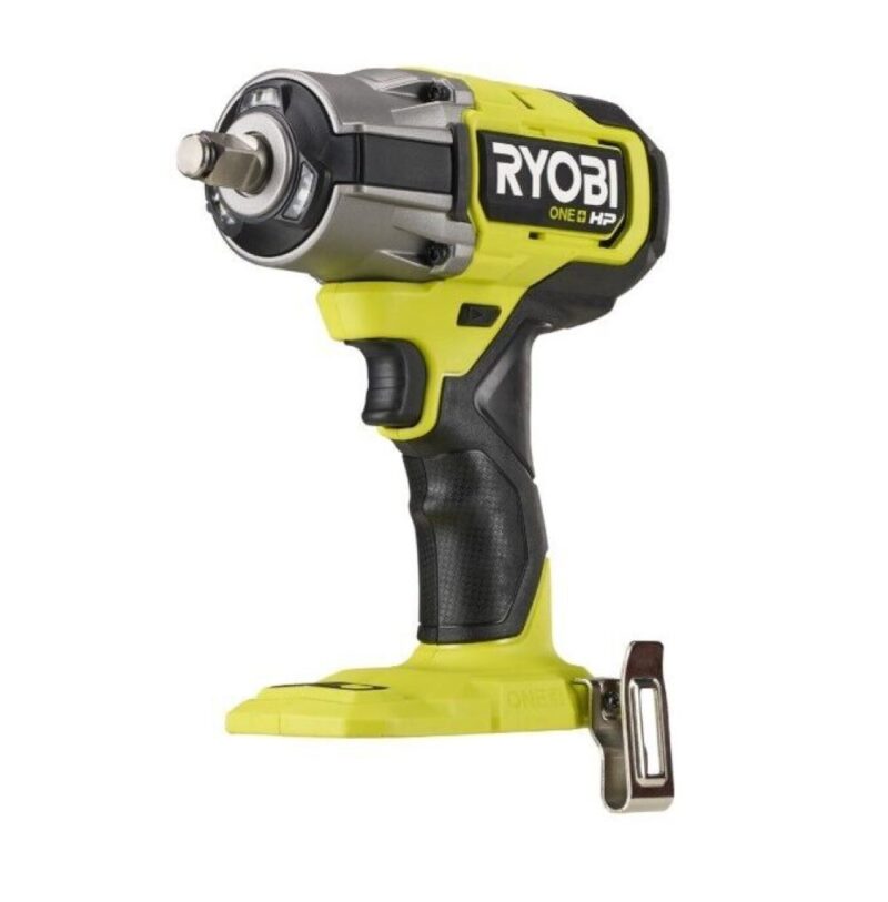 Ryobi 18V ONE+ HP ½” Brushless Mid Torque Impact Wrench - Skin Only RRP $349 #62986