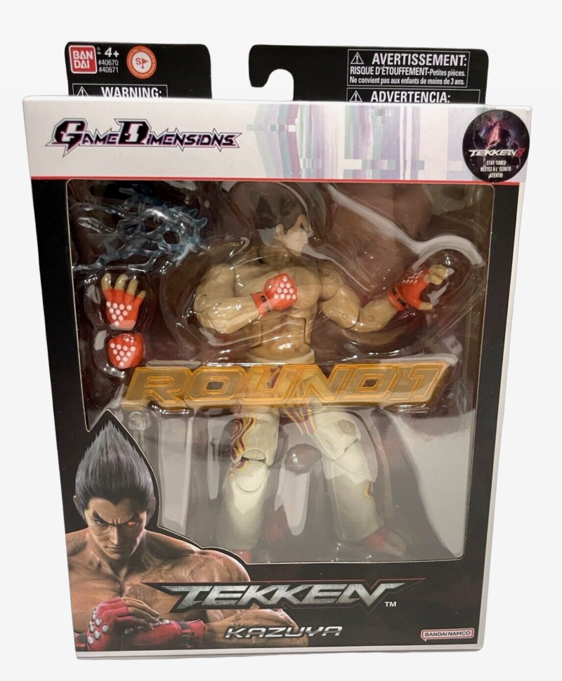 Game Dimensions Tekken 8 Kazuya Mishima Collectible Action Figure #63857