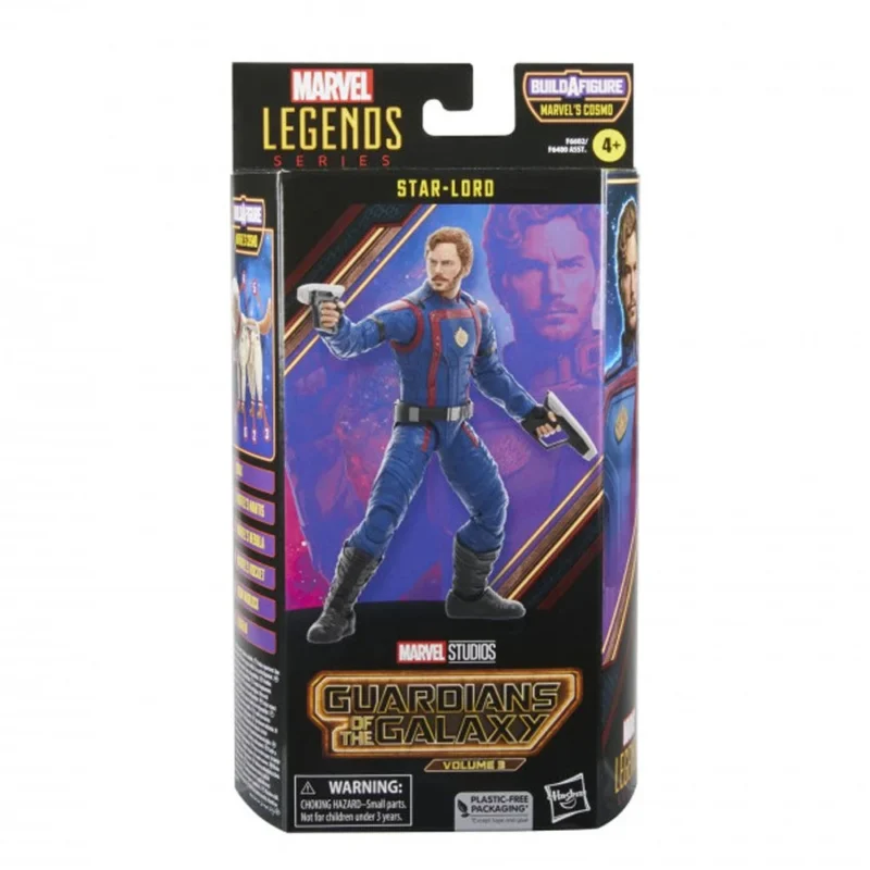 Marvel Legends Series Guardians of The Galaxy 3 Star-Lord Action Figure #63874-3