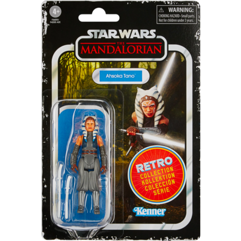 Star Wars: The Mandalorian - Ahsoka Tano Retro Collection Kenner 3.75 Action Figure #63906-11