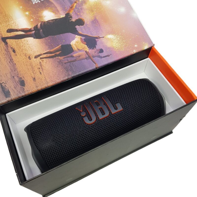 JBL FLIP 6 Portable Waterproof Speaker - Black (as-New in Box) #63888