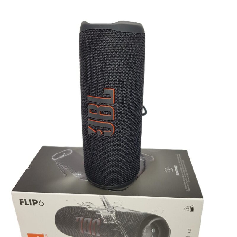 JBL FLIP 6 Portable Waterproof Speaker - Black (as-New in Box) #63888