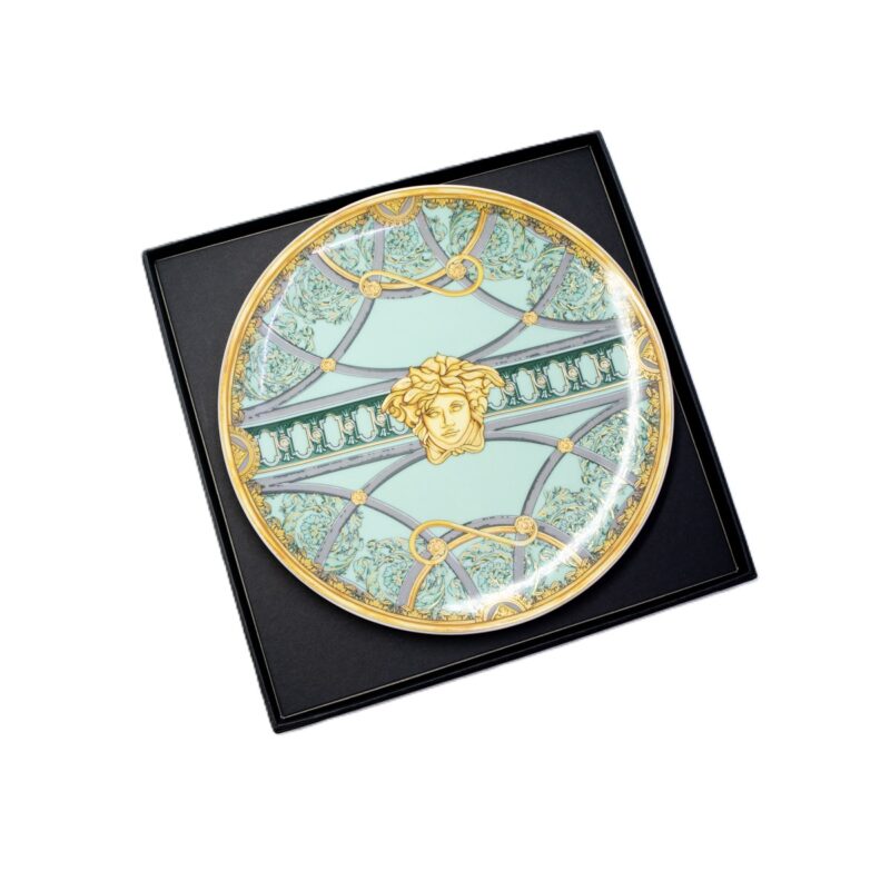 Versace Rosenthal La Scala Del Palazzo Plate - In Box + Card #63255