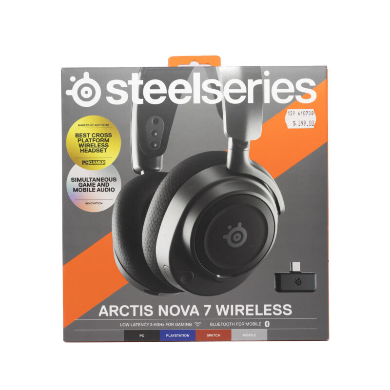 Steelseries Arctis Nova 7 Wireless Gaming Headset (NEAR-NEW) #63168