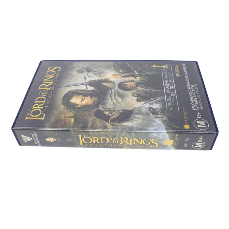 2x Sealed Lord of The Rings VHS Tapes Return of The King / Fellowship of The Ring #63423