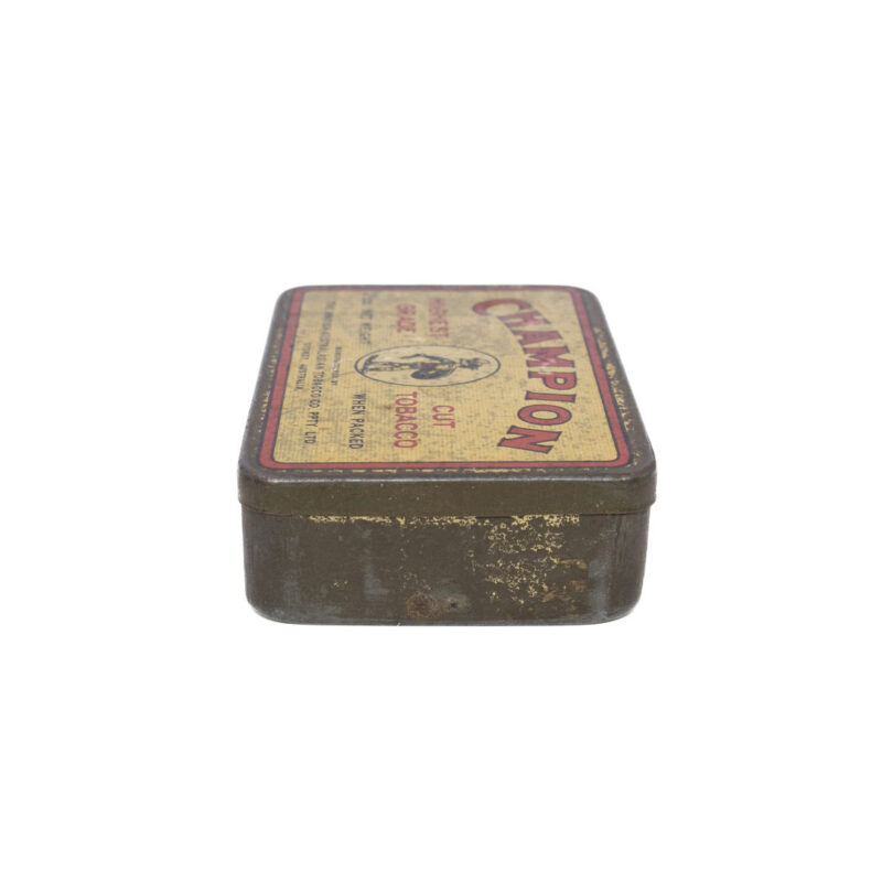 Empty Vintage Champion Australia 2 Oz. Tobacco Tin #63691