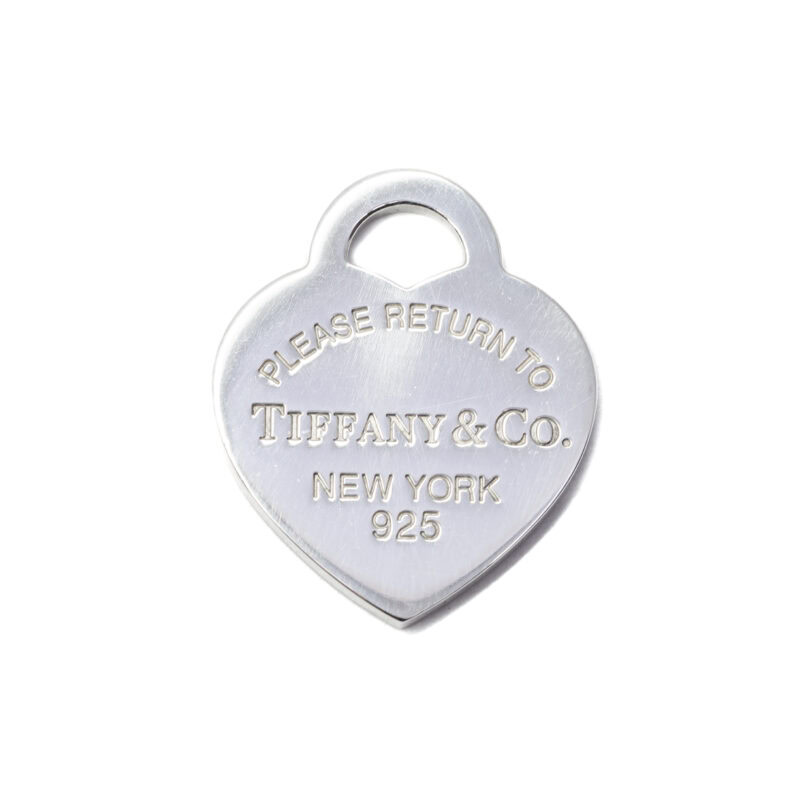 Tiffany & Co. Medium Return to Tiffany Tag Sterling Silver Pendant #63793
