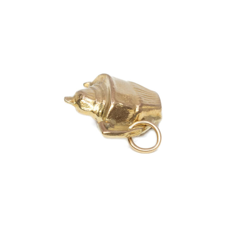 9ct Yellow Gold Teapot Charm Pendant #59637-7