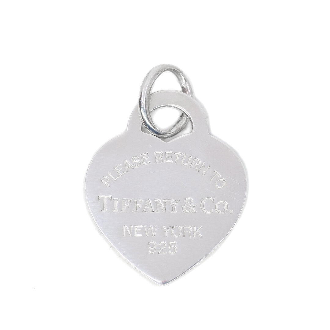 Tiffany & Co. Medium Return to Tiffany Blue Enameled Tag Sterling Silver Pendant #63178-5