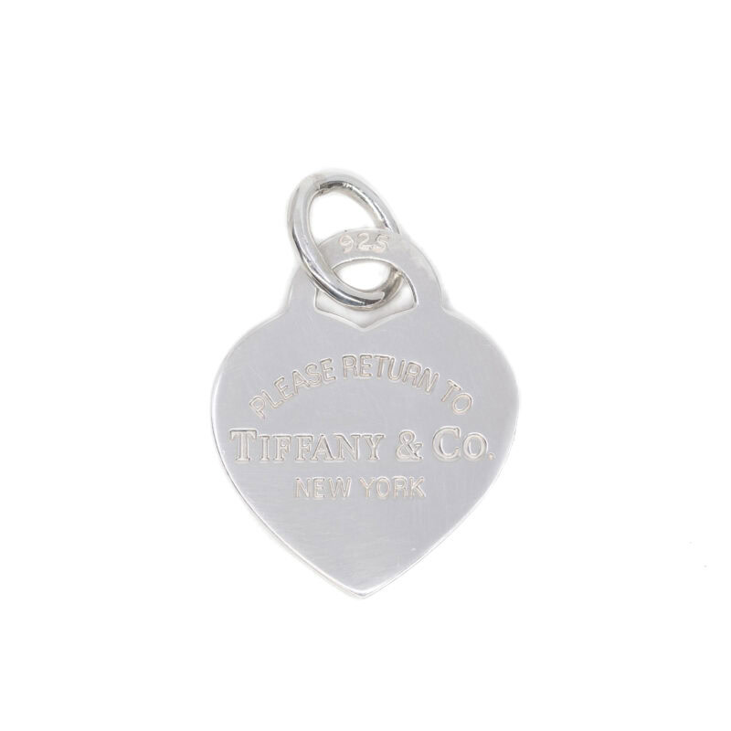 Tiffany & Co. Medium Return to Tiffany Tag Sterling Silver Pendant #63178-4
