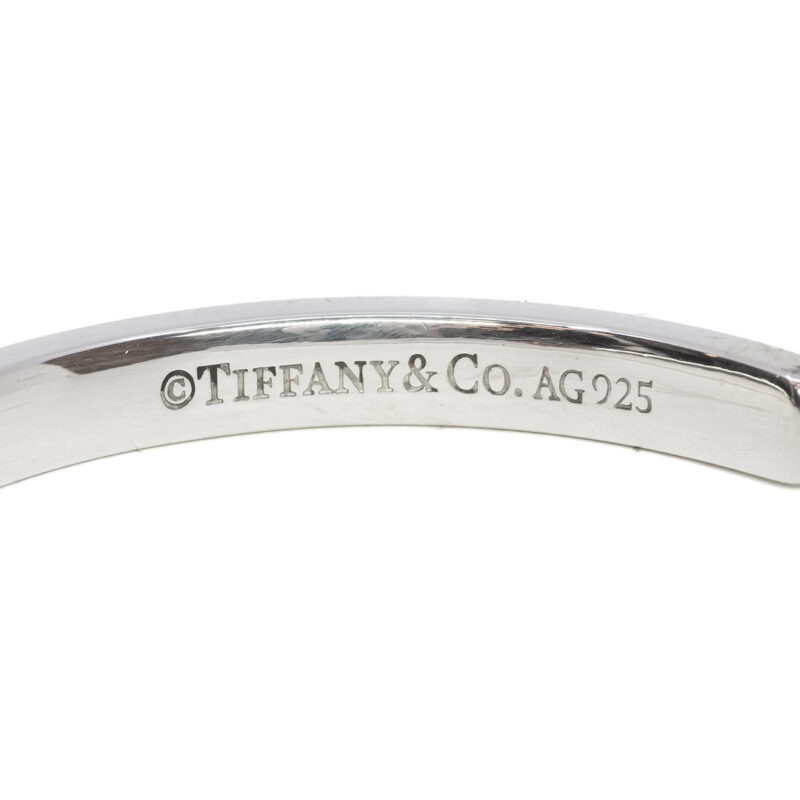 Tiffany & Co. 1837 Sterling Silver Narrow Cuff Bangle Medium #62749