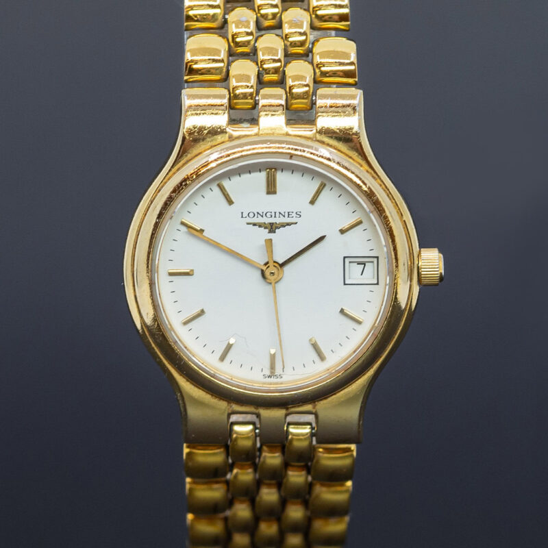 Longines Les Grandes Classiques Ladies Gold Quartz Watch 24mm L5.131.2 #64011