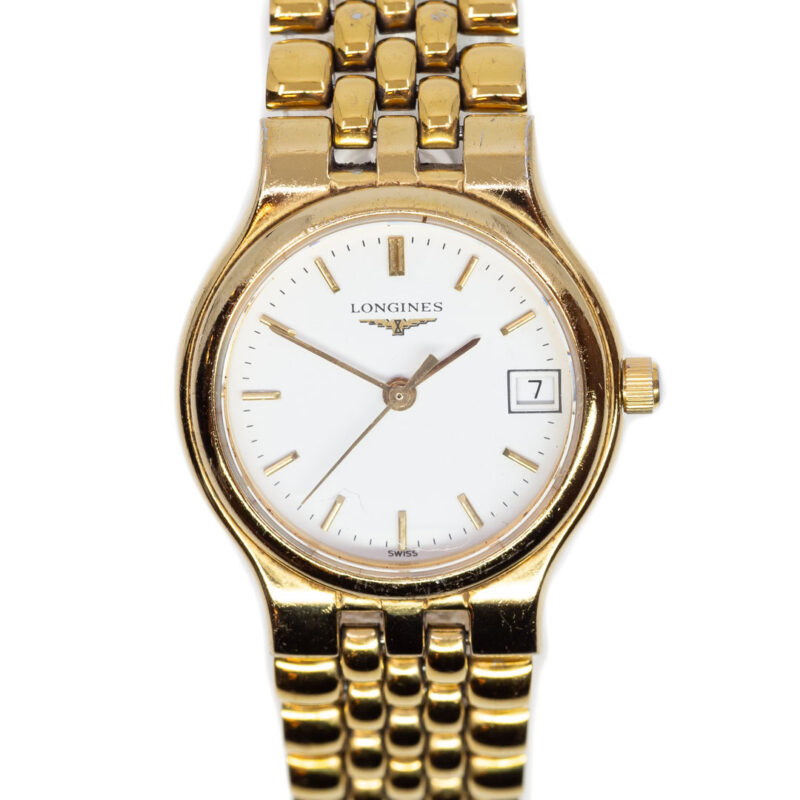 Longines Les Grandes Classiques Ladies Gold Quartz Watch 24mm L5.131.2 #64011