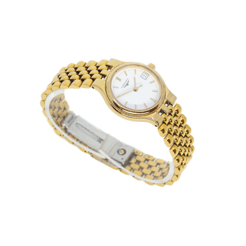 Longines Les Grandes Classiques Ladies Gold Quartz Watch 24mm L5.131.2 #64011