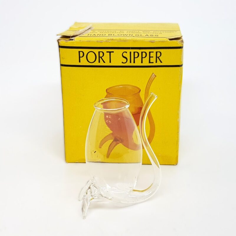 Vintage Argyle Glass Handblown Port Sipper / Cup Boxed #63421