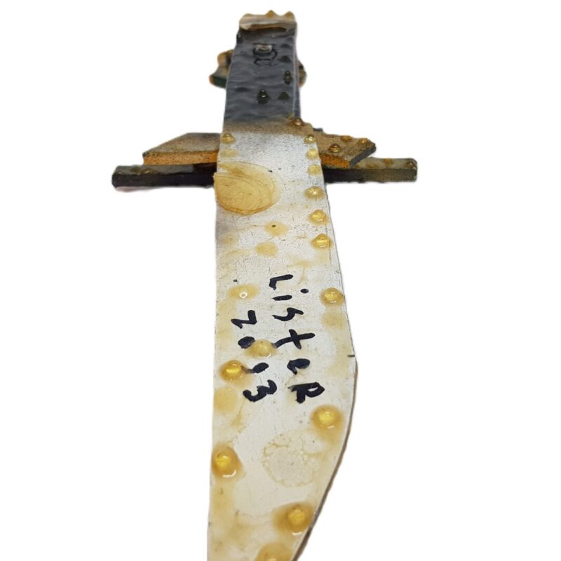 Anthony Lister (1979 - ) Aus Mixed Media Dagger Sculpture C/2013 #63770