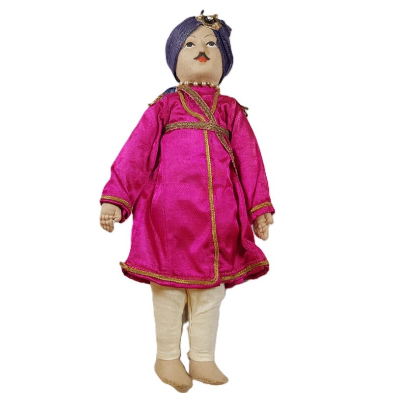 Khilowna Bridegroom Traditional Costume Cloth India Doll 30cm #64139-2