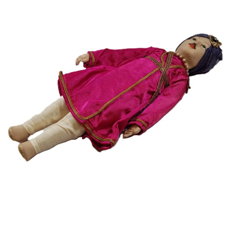 Khilowna Bridegroom Traditional Costume Cloth India Doll 30cm #64139-2