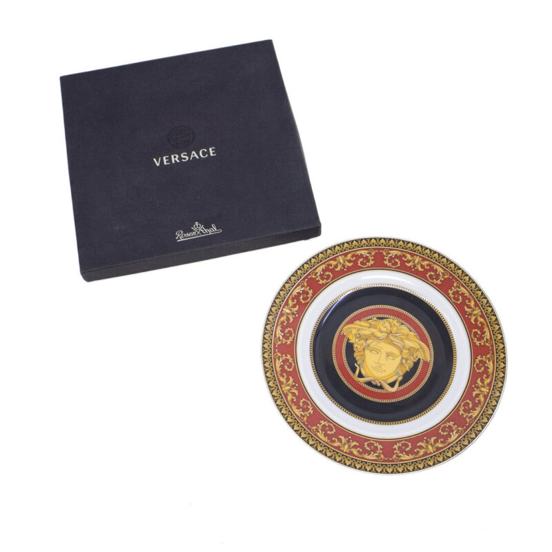 Versace by Rosenthal Ikarus Medusa Bread & Butter Plate Round 18cm - Boxed #63420 - Image 2