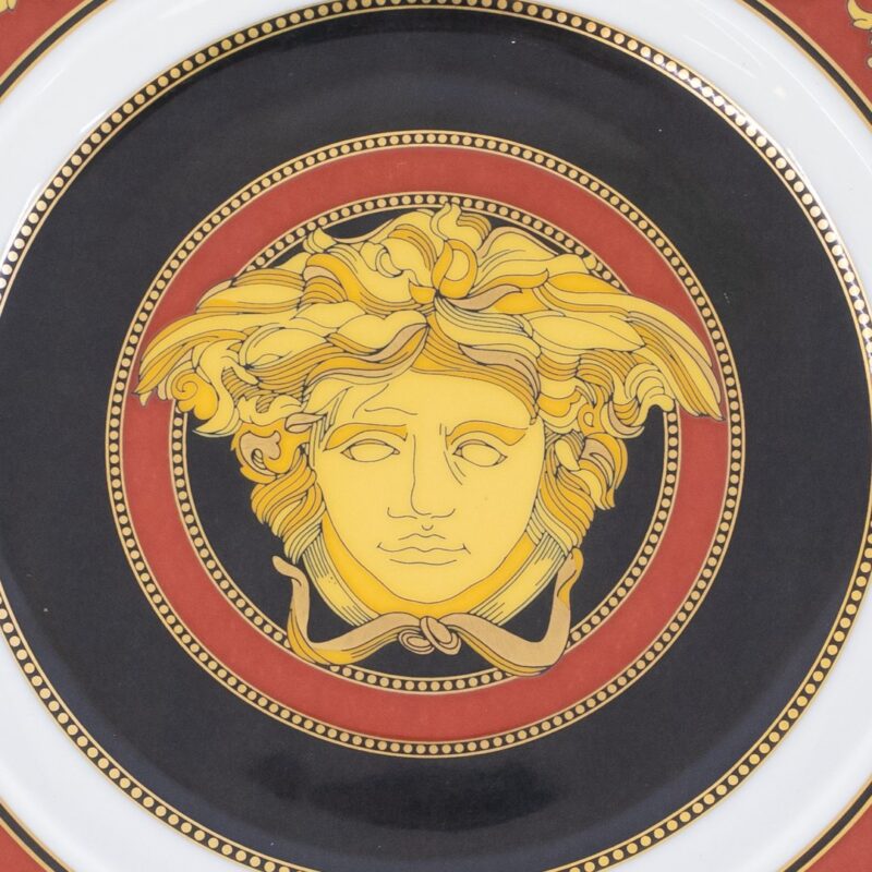 Versace by Rosenthal Ikarus Medusa Bread & Butter Plate Round 18cm - Boxed #63420 - Image 5