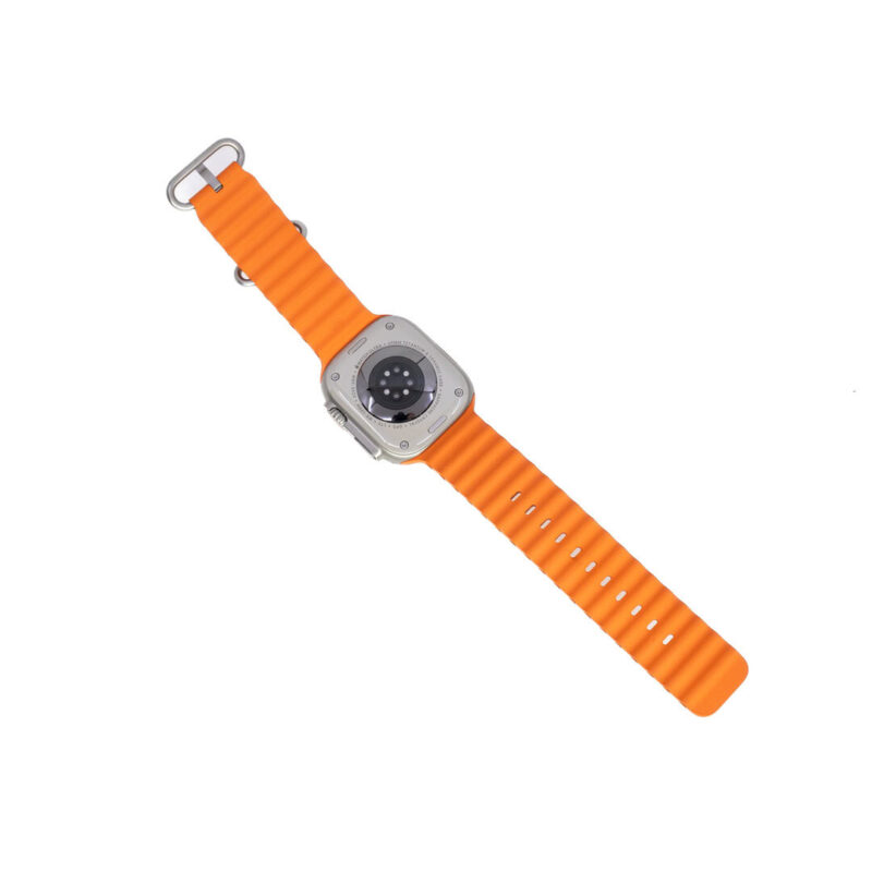 Apple Ultra 2 GPS + Cellular 49mm Watch - Titanium Case Orange Ocean Band A2986 #64072