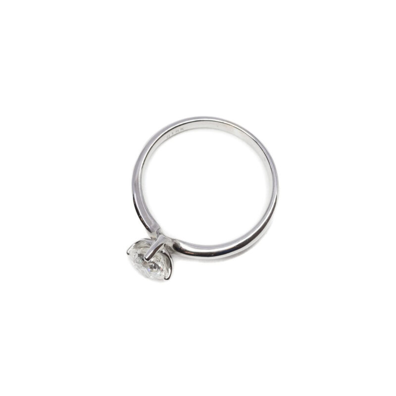 18ct White Gold Solitaire Diamond 0.71CT I/VS1 GIA Ring Val $8650 Size J1/2 #63914