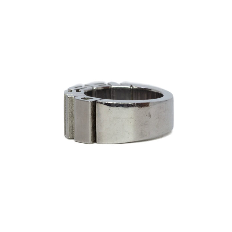 Diesel Stainless Steel Wide Men's Ring Size O #63144