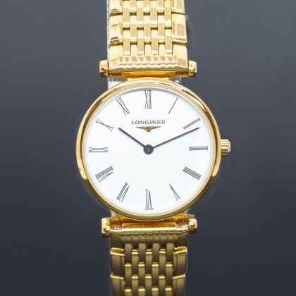 Longines La Grande Classique Women's 24mm Gold PVD Watch L4.209.2.11.8 #64119