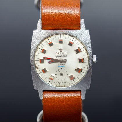 Vintage Darwil Special Flat Darblock 17 Rubis Swiss Made Manual Watch 126835-7012 #64017
