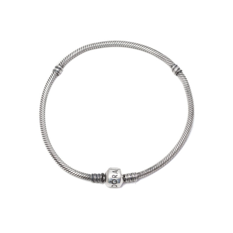 Pandora Sterling Silver Moments Bracelet 22.5cm #63480