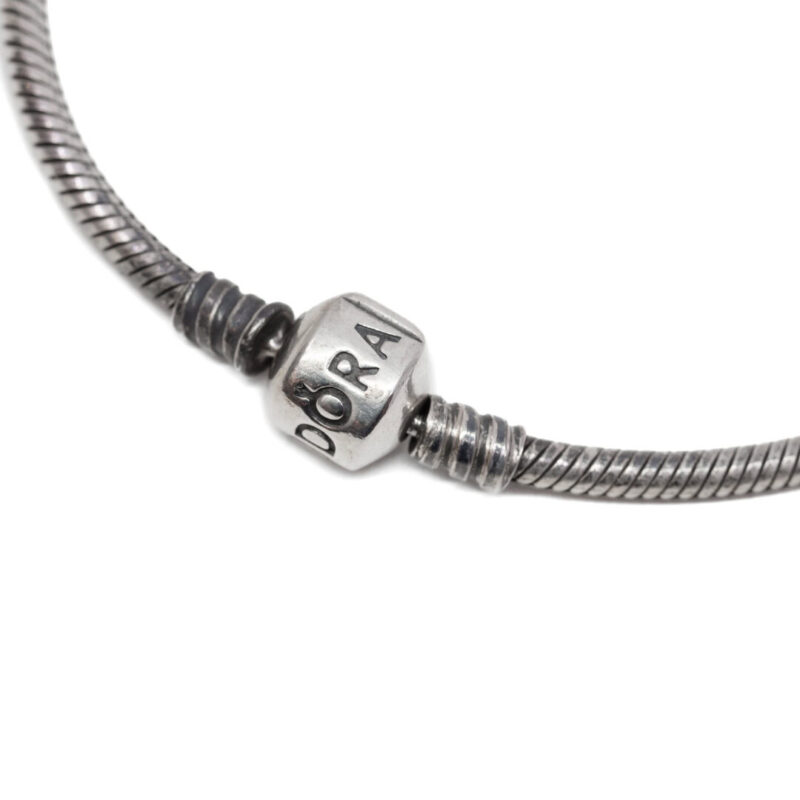 Pandora Sterling Silver Moments Bracelet 22.5cm #63480