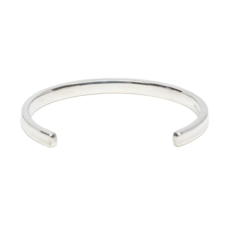 Tiffany & Co Sterling Silver Narrow Cuff Bangle Size Medium #64280