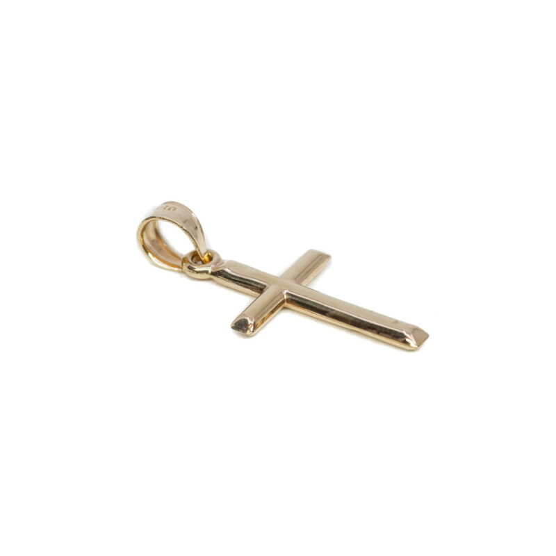 9ct Yellow Gold Cross Pendant #63851