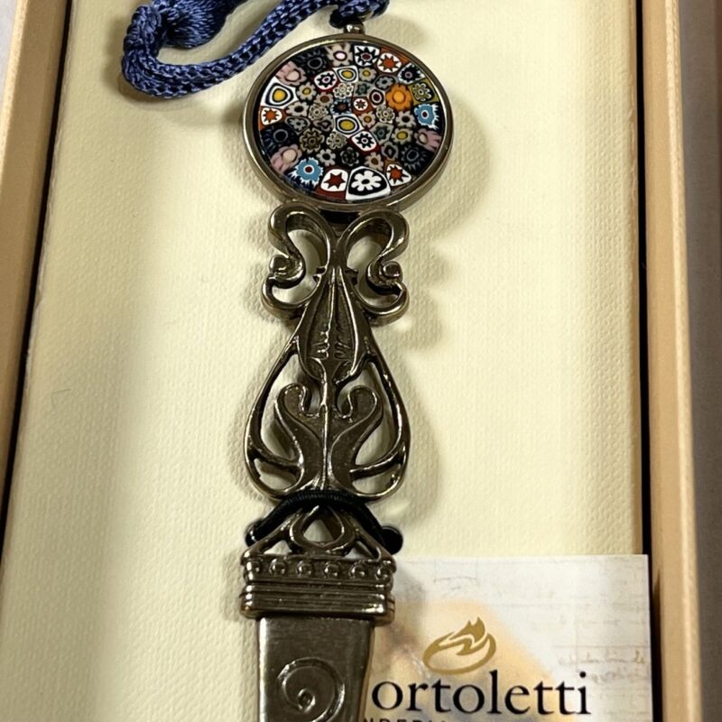 Bortoletti Canal Venetian Murrina Italian Made Letter Opener TAG03 #45525-7